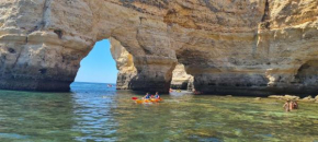 Luxury two BR pool view beach side apartment at Algarve's longest beach